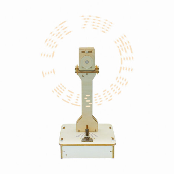 POV rotating LED display